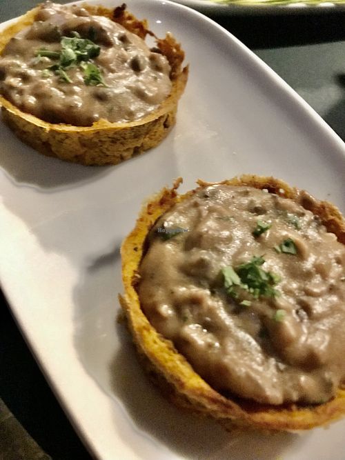 Mushroom pies  at Altas Gastrobar in Brasilia