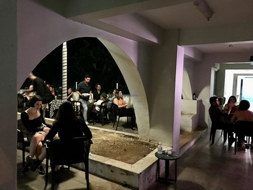 Sitting  at Altas Gastrobar in Brasilia