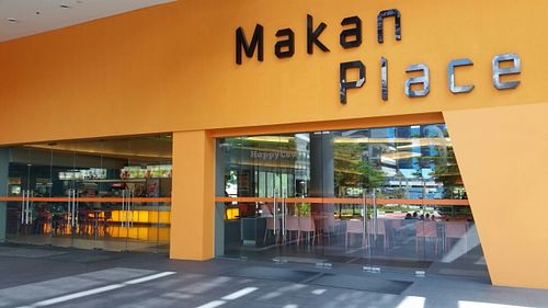 Exterior of Makan Place food court  at Little Prince Cuisine in East Singapore