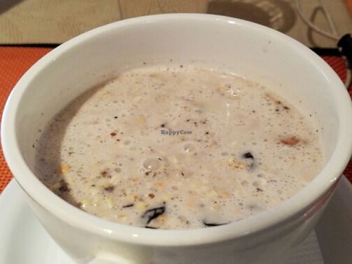 buckwheat milk porridge at Nebos in Kyiv