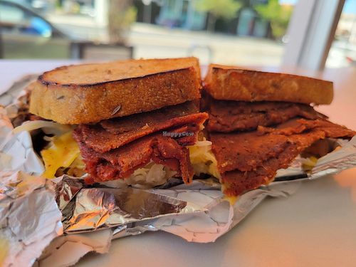 Vegan Reuben at Maciel's Plant-Based Butcher & Deli in Los Angeles