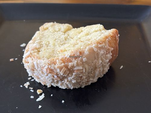 Passionfruit Coconut cake   at Maciel's Plant-Based Butcher & Deli in Los Angeles
