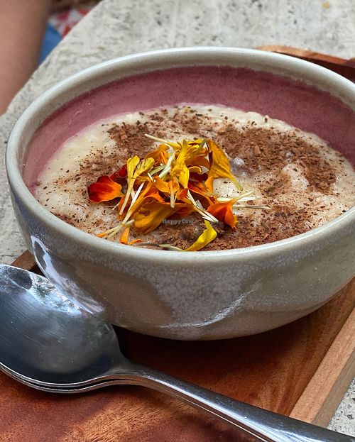 Vegan Arroz con Leche   at De Buena Planta in Los Angeles