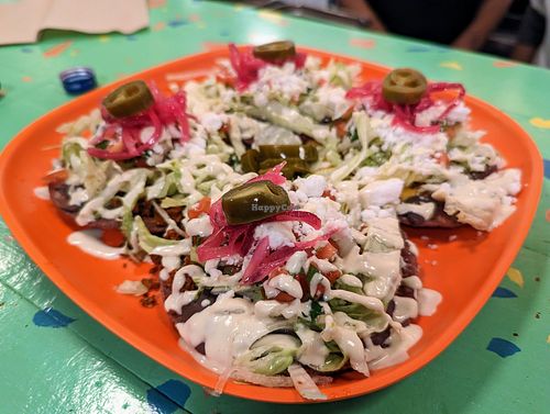 Totopos supreme "nachos" at PIA in New York City