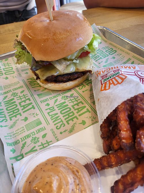 American Chzburger at Next Level Burger - West Burnside in Portland