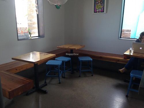 6 or so tables inside at nami Vegan Sweets in Phoenix