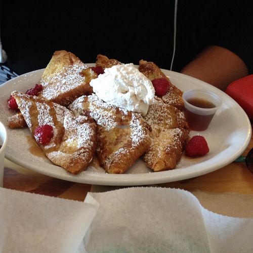 Dulce de Leche French Toast brunch  at nami Vegan Sweets in Phoenix