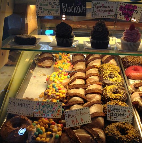 donut selection  at nami Vegan Sweets in Phoenix