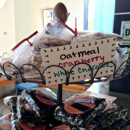 soft and yummy Oatmeal Cranberry cookies  at nami Vegan Sweets in Phoenix