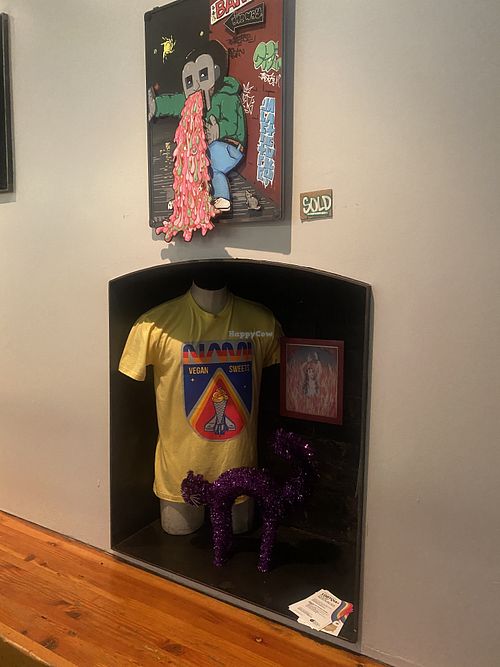 Interior with Cool Art and Decor  at nami Vegan Sweets in Phoenix