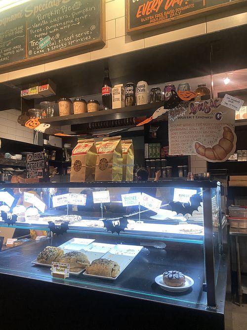 Menu with Dessert Display  at nami Vegan Sweets in Phoenix