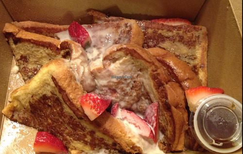 Tres Leches French Toast (Sunday brunch item) at nami Vegan Sweets in Phoenix