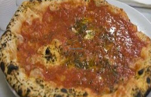 Pizza Marinara at Pizzeria da Michele in Naples
