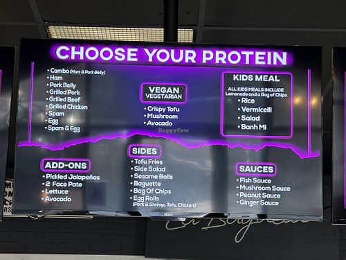 Proteins  at La Baguette in Palm Desert