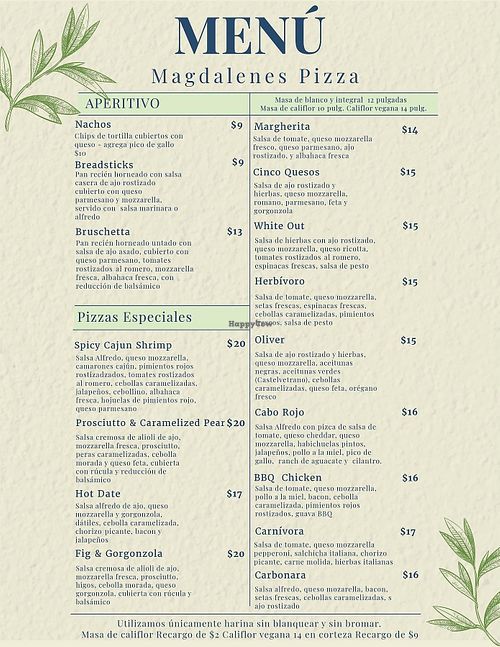   at Magdalenes Pizza in Aguadilla