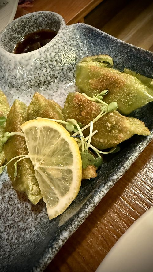 Gyoza  at Kinkura in Vancouver