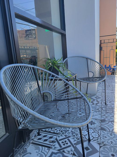 Patio at Bhumi in Tijuana