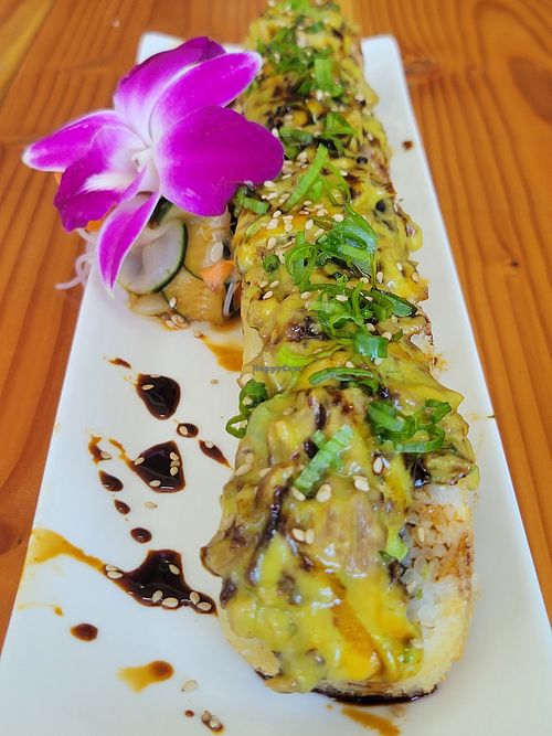 Tex Mex Roll at Bhumi in Tijuana