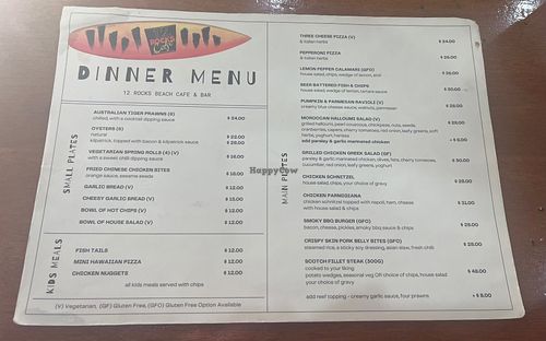  at 12 Rocks Beach Bar Cafe in Port Campbell