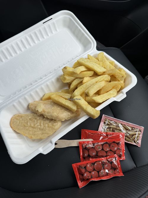 13 pounds for a pretty rank mock fish and a handful of chips.  at The Seaforth in Ullapool