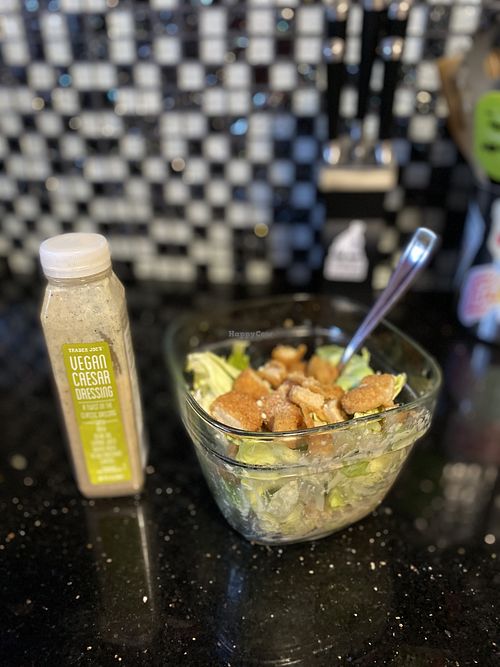 Forever Go To Girl Dinner • Vegan Cesar Salad 🤪  at Trader Joe's - Bay St in San Francisco