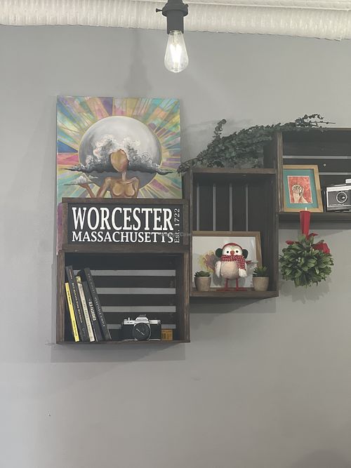 Decor  at Not Ya Mama's Vegan Cafe in Salem