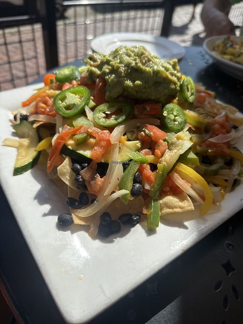 Vegan nachos  at Agave Mexican Bistro in Newburyport