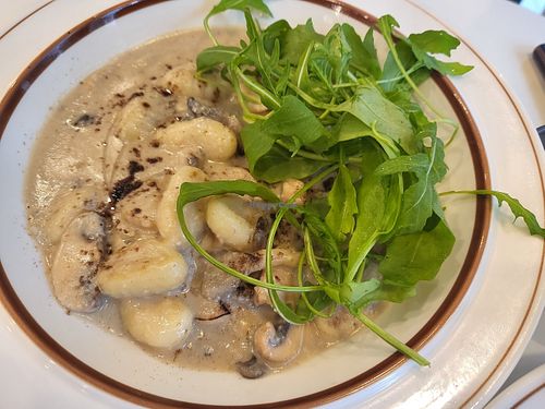 Gnocchi w truffles at Swallow Bakery & Cafe - 스왈로베이커리카페 in Seoul