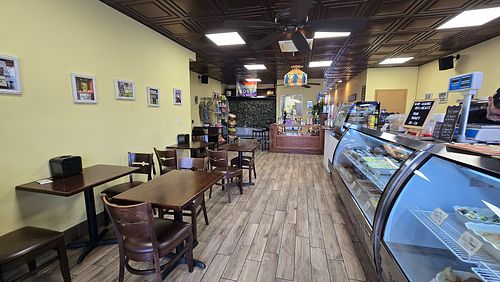 Inside at Secret Vegan Kitchen in New York City