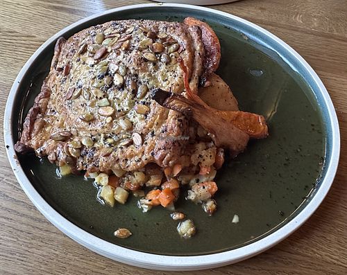 Sunday roast (lentils)  at Hope & Anchor in South West London