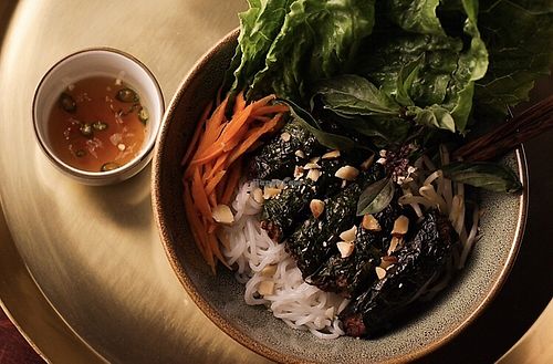 bunh bo la lot  at SHYAMA - CLOSED in Canoga Park