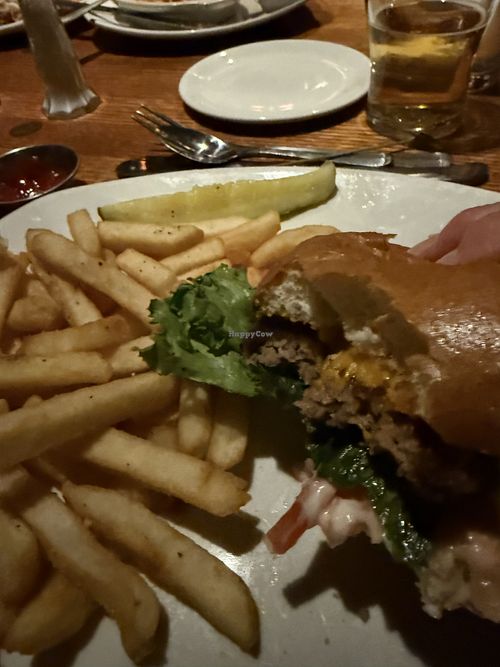 Not a great photo but you get the idea….  at 13 Coins Restaurant in Seattle