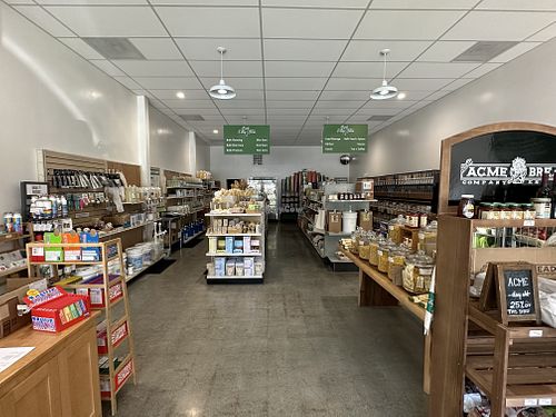 The store   at Byrd's Filling Station in San Mateo