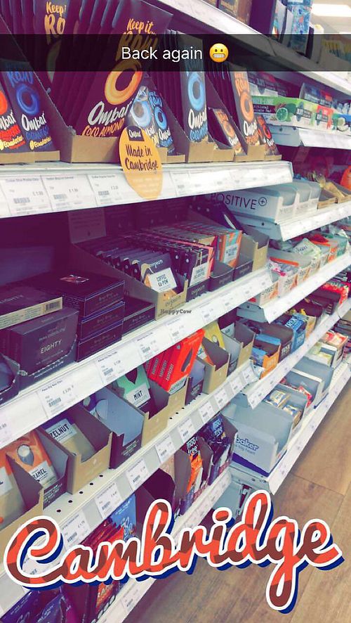 Some of the amazing snacks at revital Cambridge! at Revital in Cambridge