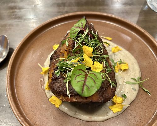 Kabocha dish  at Hawker in Toronto