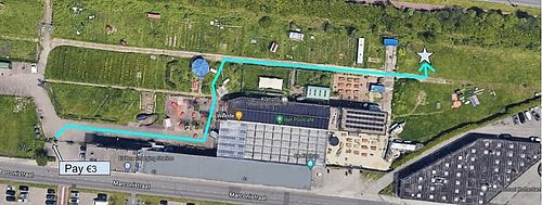 Map to the location at Karma Kebab - Pop-up in Rotterdam