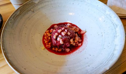 Lunch set (vegan dessert) at Betterave in Dijon