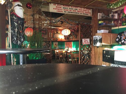 Inside  at Mr Bones BBQ in Holmes Beach