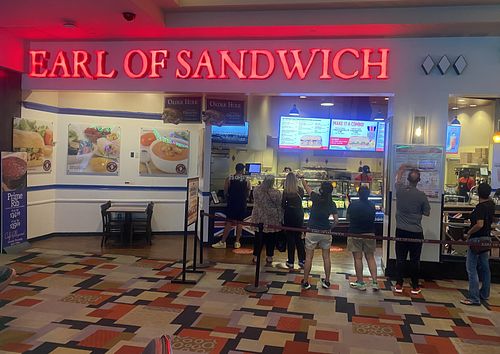 Front of restaurant   at Earl of Sandwich - Planet Hollywood in Las Vegas