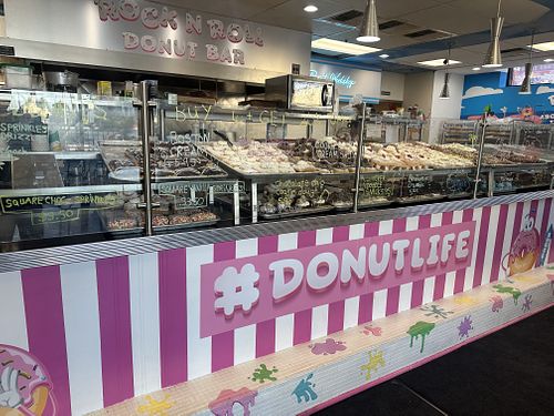   at Rock N Roll Donut Bar in Monterey