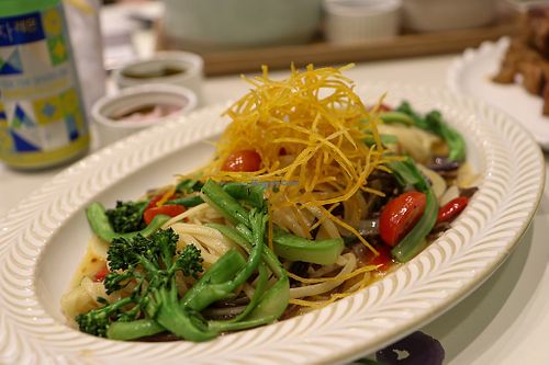 part of set menu for 2 - pasta at Plantude 플랜튜드 in Seoul