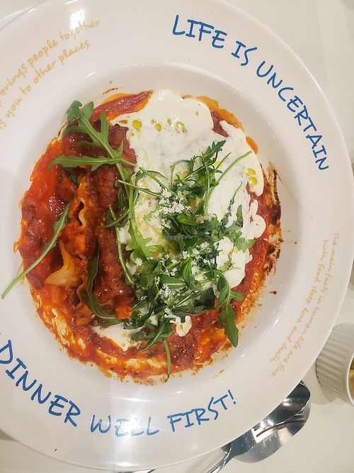 Lasagne at Plantude 플랜튜드 in Seoul