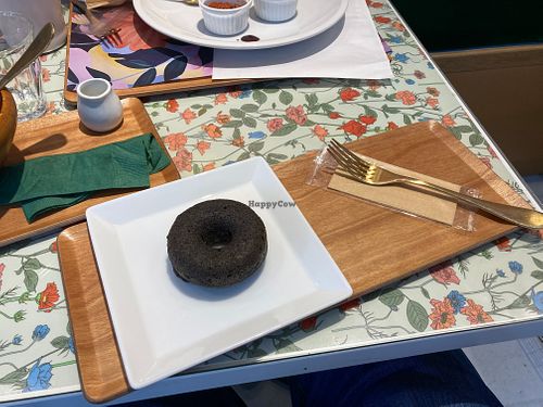 Sesame donut at Flowers Bake & Ice Cream in Tachikawa