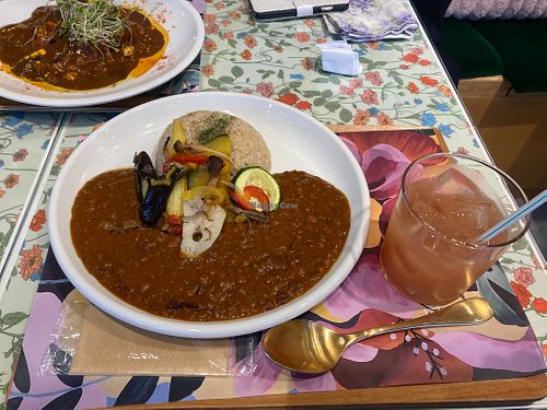 Curry rice at Flowers Bake & Ice Cream in Tachikawa