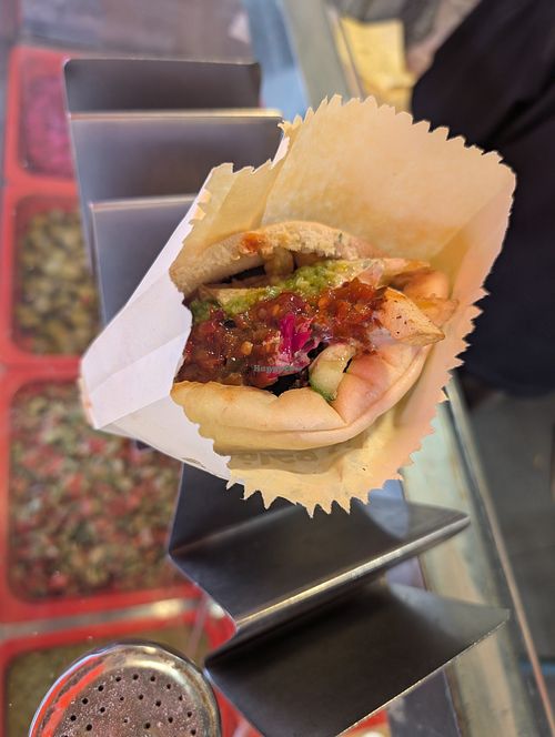 Great falafel at Maswadeh in Jerusalem