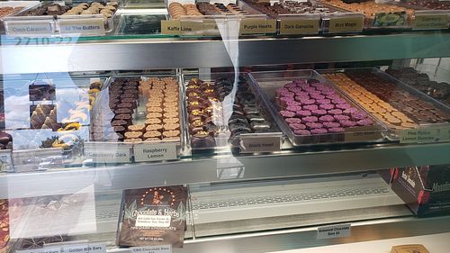 Lots of chocolates at Chocolita in Flagstaff