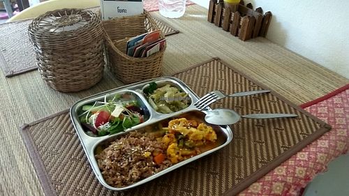 Daily set at Lamai Veggie in Koh Samui