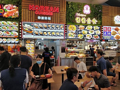 Stall front at Jia Jia Vegetarian 佳佳素食 - Jurong West in West Singapore