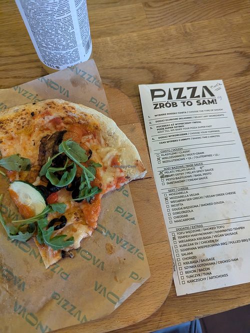  at Pizzanova in Lodz