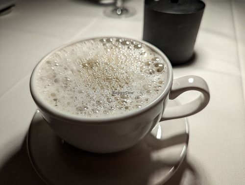 Coffee with soy at Crossroads Kitchen in Las Vegas